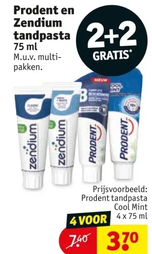 Aanbieding: tandpasta