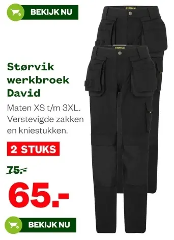 Aanbieding: Størvik werkbroek David