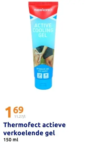 Promotie: actieve verkoelende gel