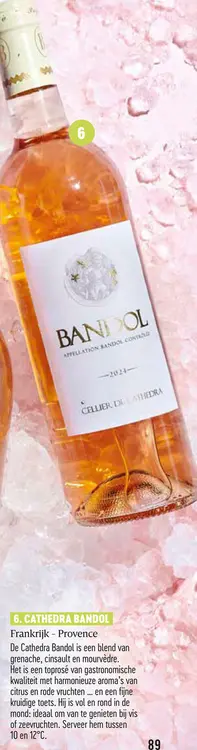 Promotie: Cathedra bandol