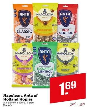 Aanbieding: Napoleon, Anta of Holland Hopjes