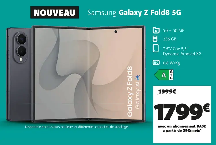 Offre: Galaxy Z Fold6 5G