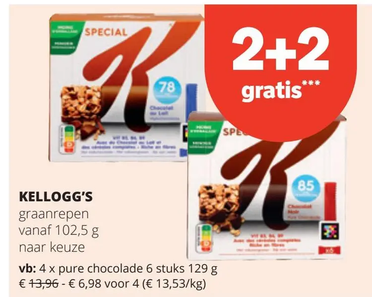 Aanbieding: graanrepen