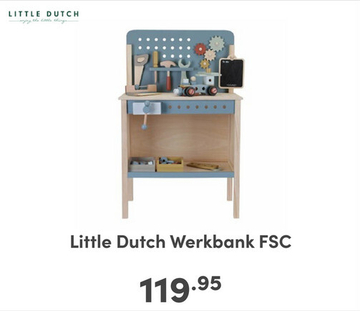 Aanbieding: Little Dutch Werkbank FSC