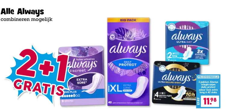 Aanbieding: Always