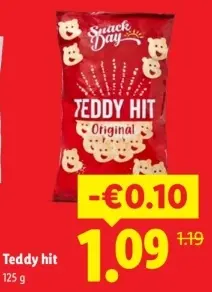 Aanbieding: Snack Day Teddy hit