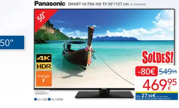 Offre: Panasonic SMART ULTRA HD TV