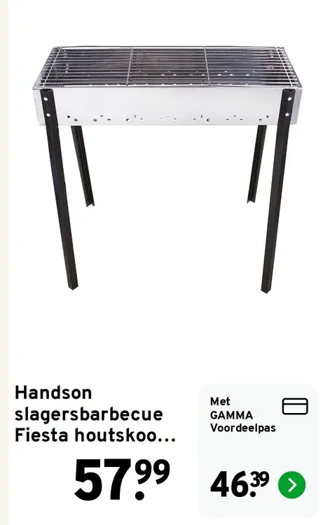 Aanbieding: Slagersbarbecue Fiesta houtskool