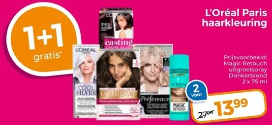 Aanbieding: Haarkleuring