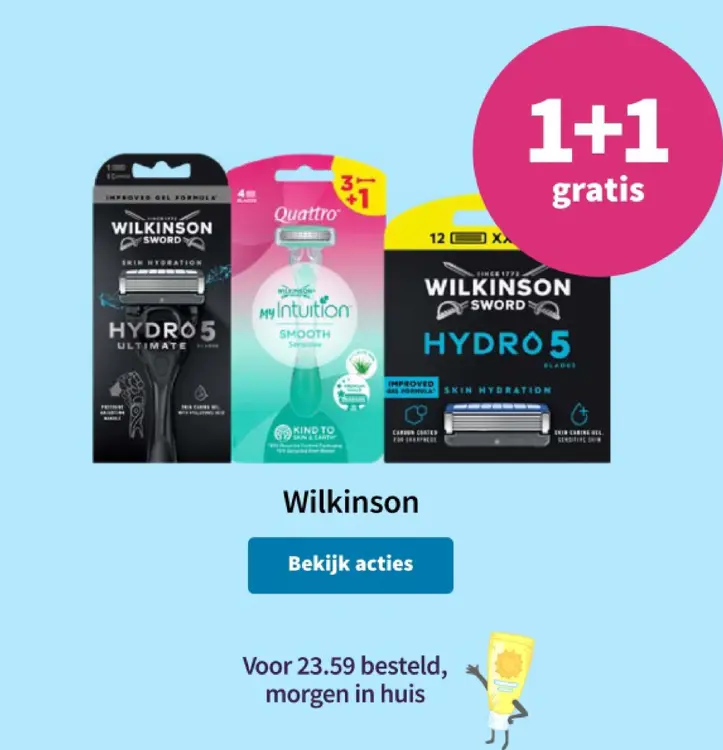 Promotie: Wilkinson Hydro 5 / My Intuition Smooth