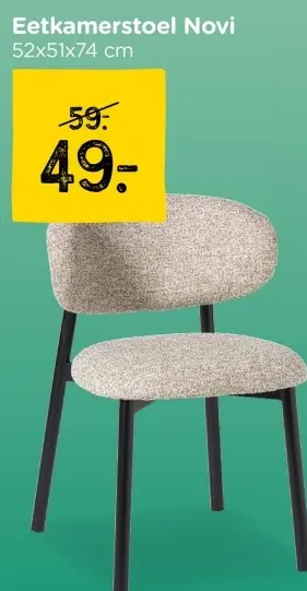 Aanbieding: Eetkamerstoel Novi
