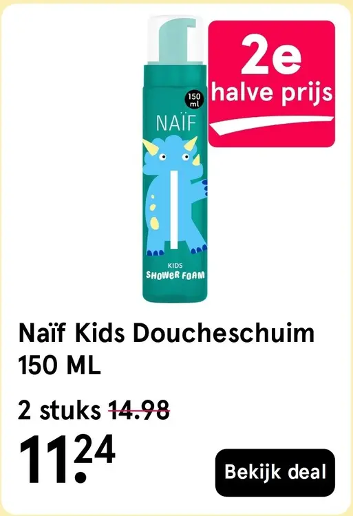 Aanbieding: Kids Doucheschuim