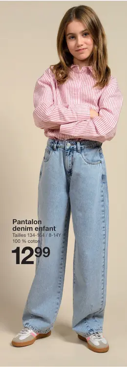 Offre: Pantalon denim enfant