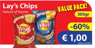 Aanbieding: Lay's Chips