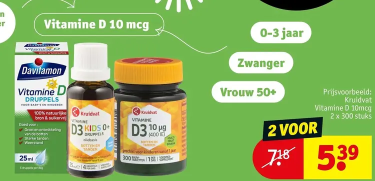 Aanbieding: Vitamine D3