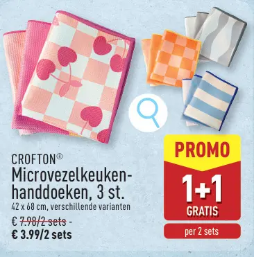 Promotie: Microvezelkeuken-handdoeken