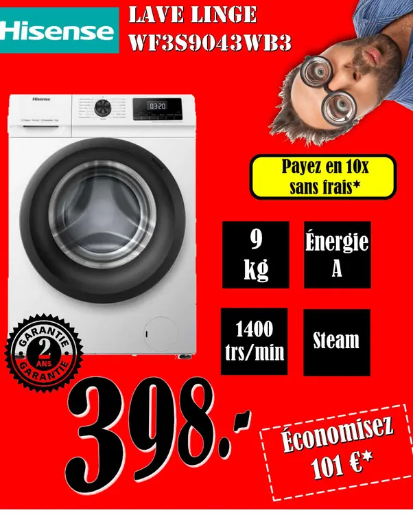 Offre: Wf3s9043wb3