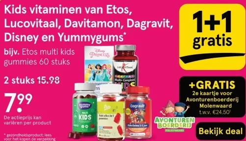 Aanbieding: Kids vitaminen