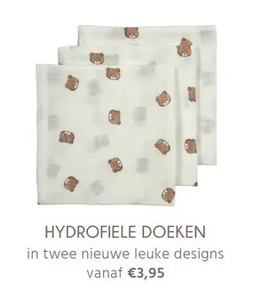 Promotie: Hydrofiele doeken