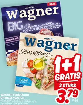 Aanbieding: WAGNER SENSAZIONE OF BIG SENSATION
