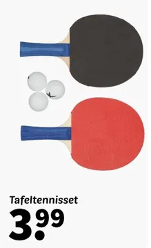Aanbieding: Tafeltennisset