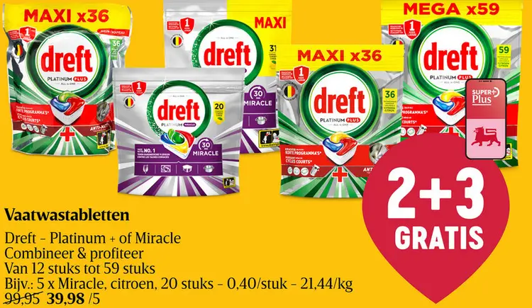 Promotie: Vaatwastabletten