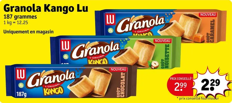 Offre: Granola Kango