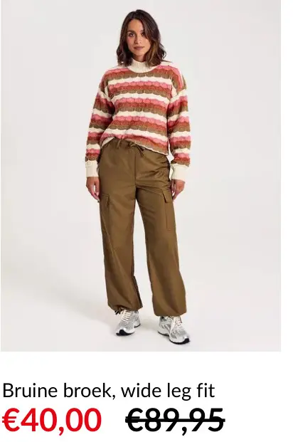 Aanbieding: Bruine broek