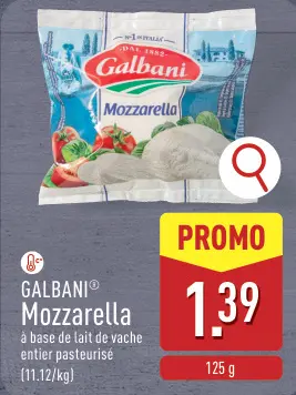 Offre: GALBANIⓇ Mozzarella