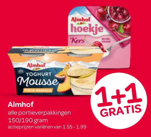 Aanbieding: Almhof alle portieverpakkingen