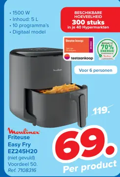 Aanbieding: Easy Fry EZ245H20