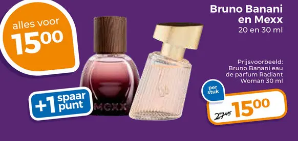 Aanbieding: Bruno Banani en Mexx
