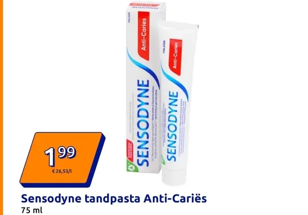 Aanbieding: Sensodyne tandpasta Anti-Cariës