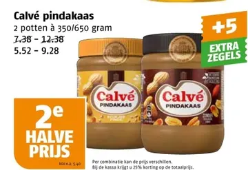 Aanbieding: Calvé pindakaas