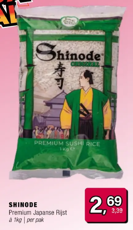 Aanbieding: Shinode Premium Japanse Rijst