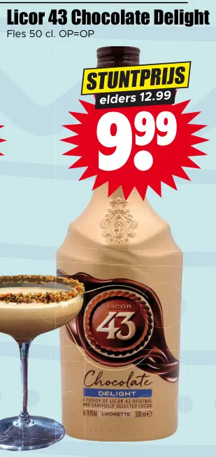 Aanbieding: Licor 43 Chocolate Delight