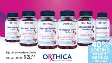 Aanbieding: Orthica  producten