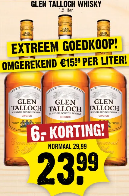 Aanbieding: Whisky