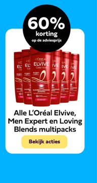 Aanbieding: L'Oréal Elvive, Men Expert en Loving Blends m