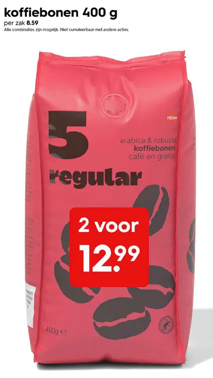 Promotie: koffiebonen