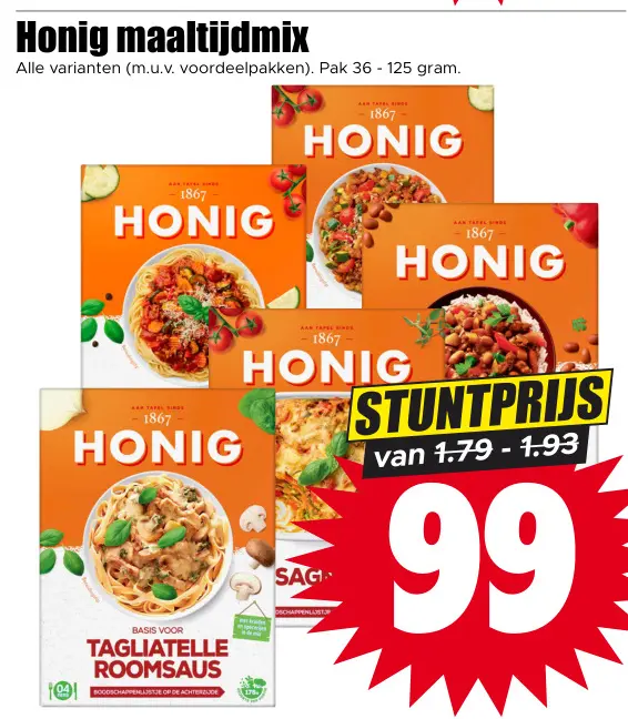 Aanbieding: maaltijdmix