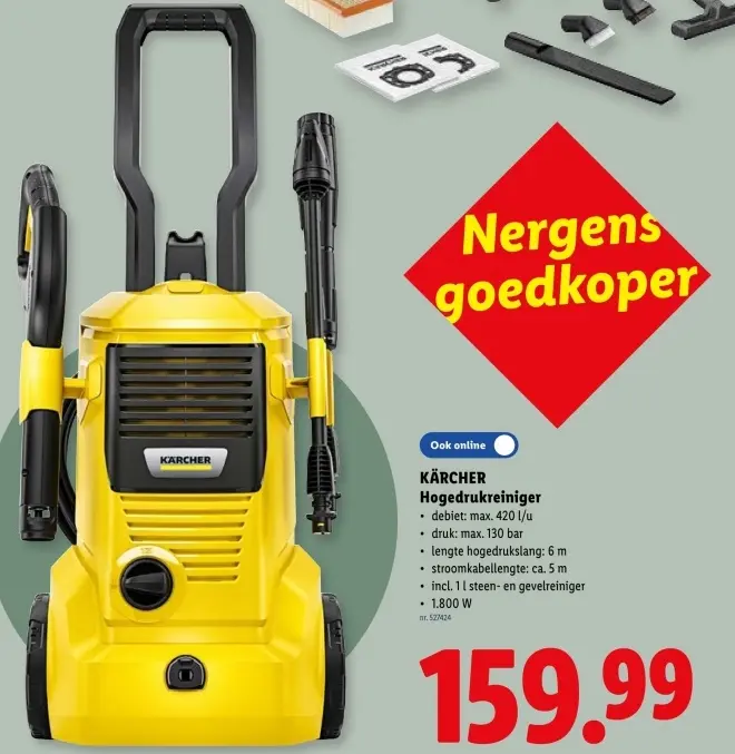 Promotie: Hogedrukreiniger