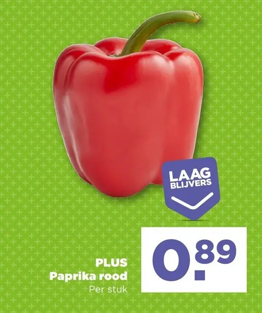 Aanbieding: Paprika rood