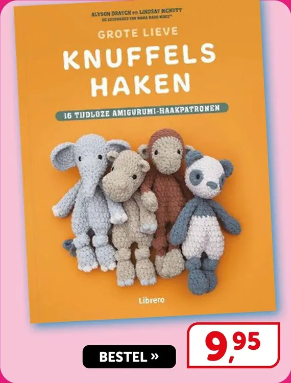 Aanbieding: Grote lieve knuffels haken