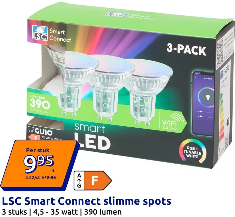 Promotie: LSC Smart Connect Slimme spots