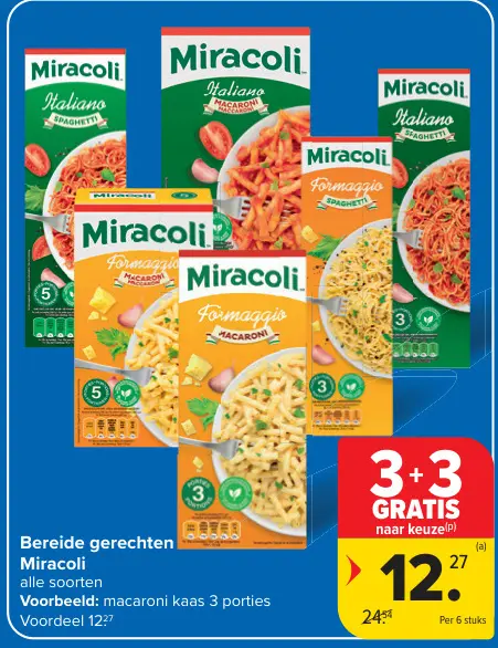 Promotie: Bereide gerechten