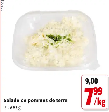 Offre: Salade de pommes de terre