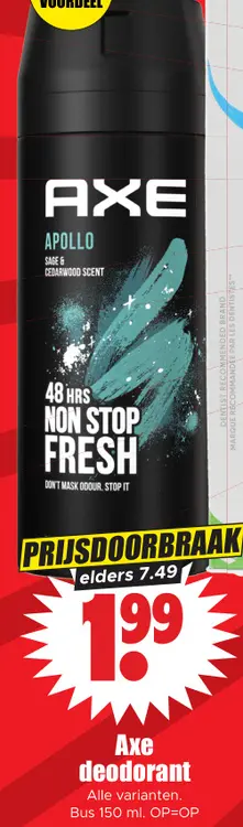 Aanbieding: Axe deodorant