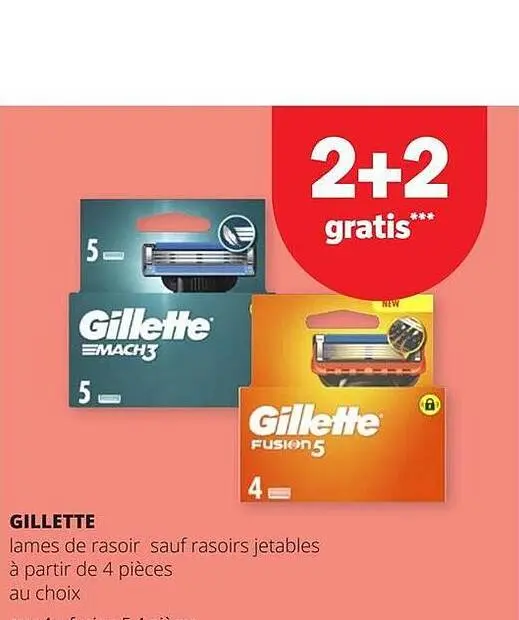 Offre: Lames de rasoir