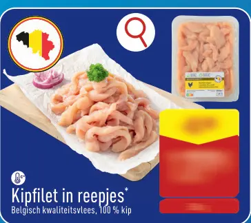 Promotie: Kipfilet in reepjes